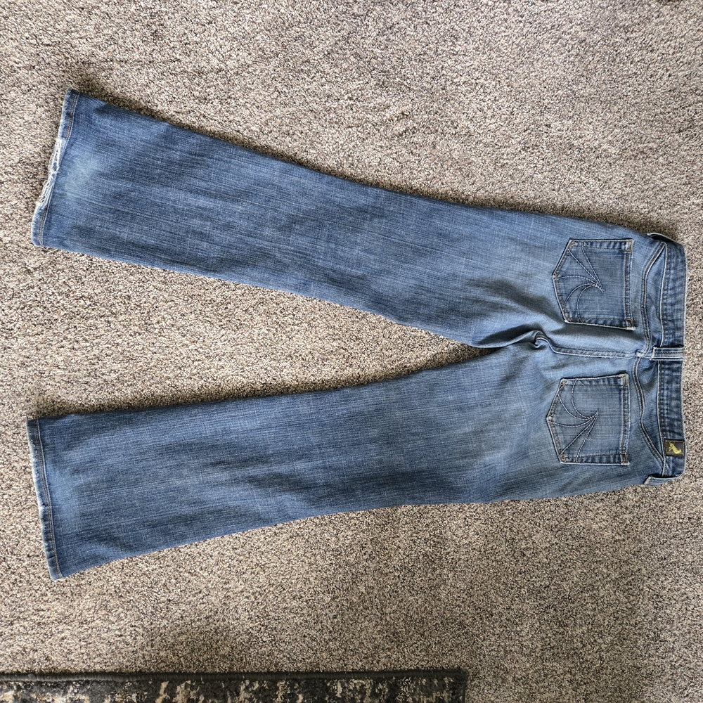 Stylish Blue Boot Cut Jeans